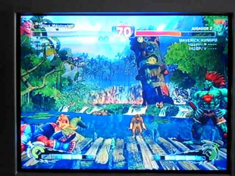 SSF4AE, Blanka vs Hakan