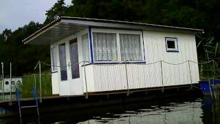 preview picture of video 'Hausboote auf dem Ferchesarer See - Sevylor XR86GTX SBM18'
