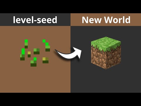 How To Generate A Multiplayer Minecraft Server Or Singleplayer Minecraft World Using A Level-Seed