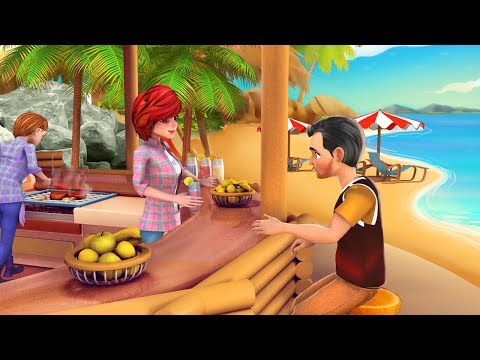Resort Juice Bar & BBQ Stand : Food Cooking Games Video