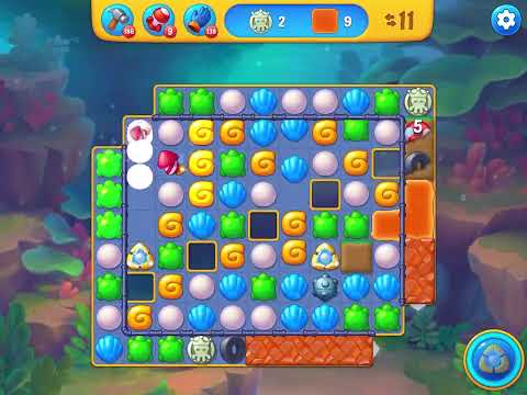 Fishdom level 3343 no boosters フィッシュダム [Friend's]