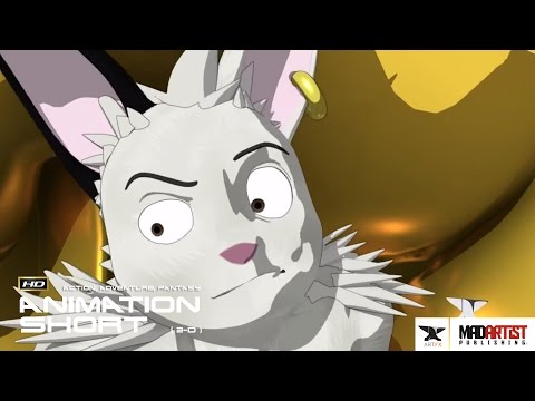 Anime Action CGI 3D Animated Short ** MANEKI ** Action Animation by ArtFx Team