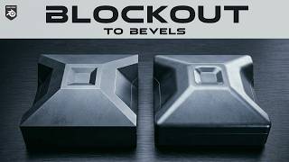 CONVERT your blocky objects into perfect bevels (Blender)