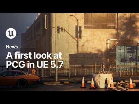 A First Look at Procedural Content Generation in Unreal Engine 5.7