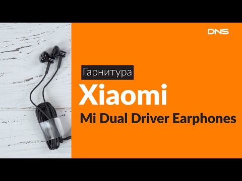 Наушники Xiaomi Mi Dual Driver Earphones белый - Видео