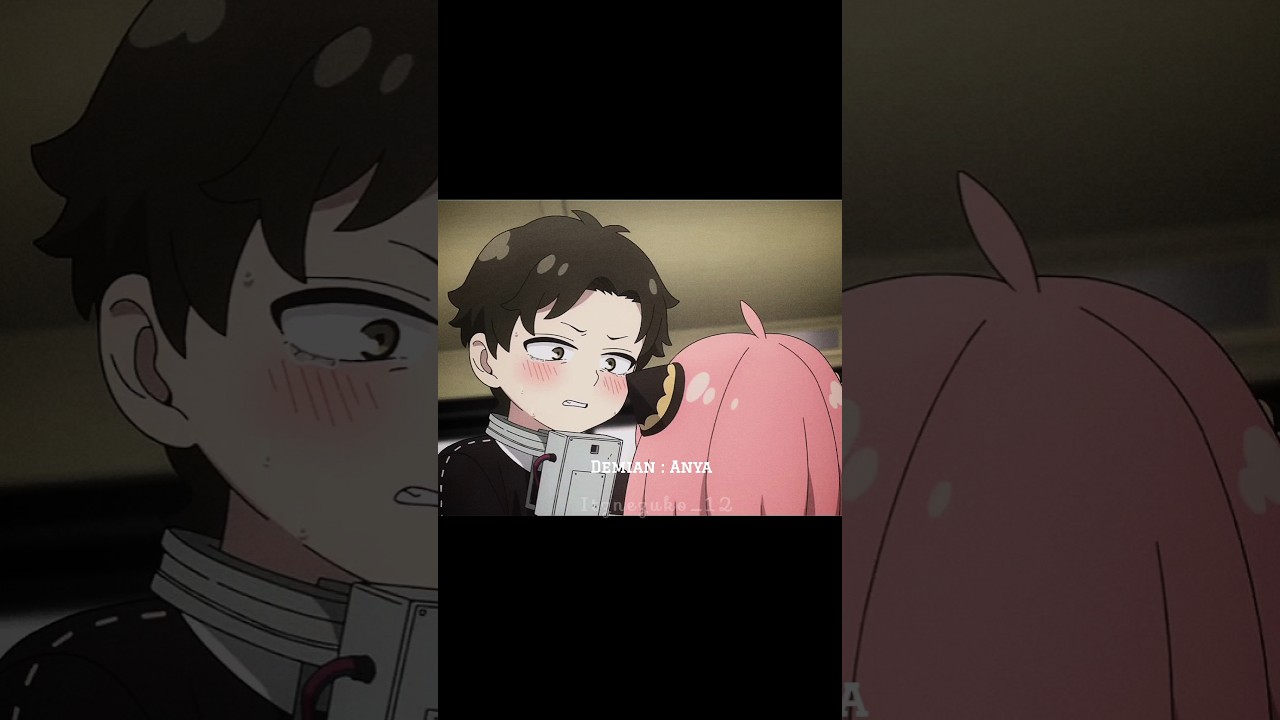 Damian’s anger lost to Anya’s cuteness...🥲💖#spyxfamily #anyaforger #damian #season3 #tending