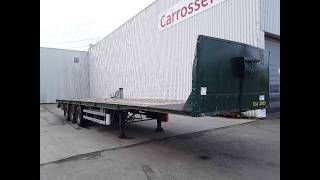 Semi-remorque plateforme Samro Oplegger à vendre - Image 4 | Autoline SN Semi-remorque plateforme Samro Oplegger | Image 4 - Autoline