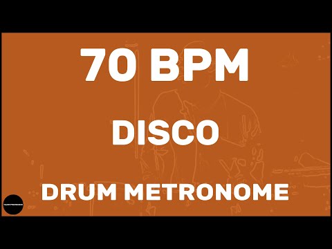Disco | Drum Metronome Loop | 70 BPM
