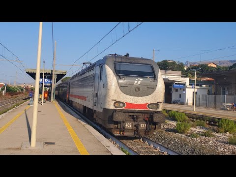 Trenitalia E402b.137/E402b.115 on interCity notte 797 Torino Porta Nuova-Salerno