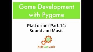 Pygame Platformer Part 14: Sound and Music
