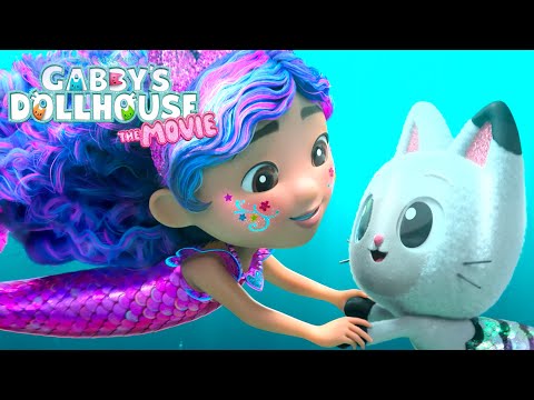 Underwater Adventure! Gabby & Pandy Search For MerCat | GABBY'S DOLLHOUSE: THE MOVIE