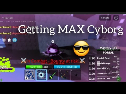Getting Last Gear For Cyborg v4 😎|Blox Fruits...
