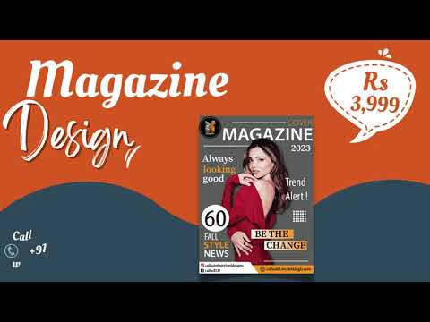 Magazine Design Services, Service Location: India