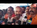 Bandi Sanjay Comments on Minister Gangula Kamalakar | Karimnagar News | Sanjay Vs Kamalakar | YOYOTV Bandi Sanjay Comments on Minister Gangula Kamalakar | Karimnagar News | Sanjay Vs Kamalakar | YOYOTV