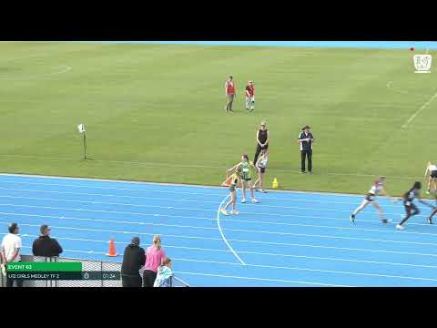 U12 Girls Medley Relay Timed Final 2: 2022/23 Commonwealth Bank State Relay Championships