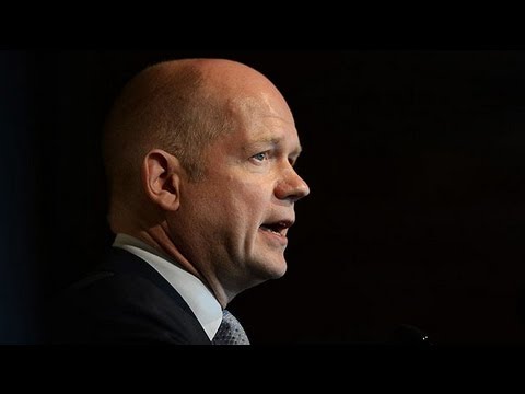 William Hague condemns 'cold-blooded' murder