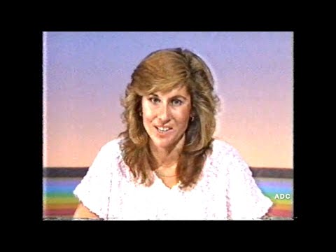 TVS Trish Bertram in-vision with a quiz 5th August 1986