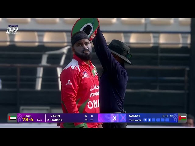Match 5 | UAE vs Oman | Match Highlights | DP World Asia Cup Rising Stars 2025