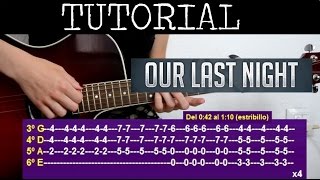 Cómo tocar Reason to Love Acoustic de Our Last Night (Tutorial Guitarra) / How to play