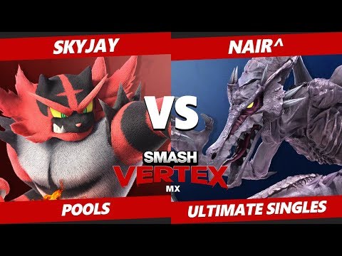 Smash Vertex Pools - SF | Skyjay (Incineroar) Vs. SUM KJS | Nair (Ridley) Smash Ultimate - SSBU