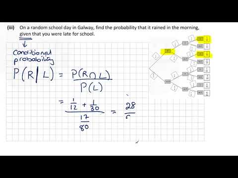 LCHL Revision Question 5 - Probability