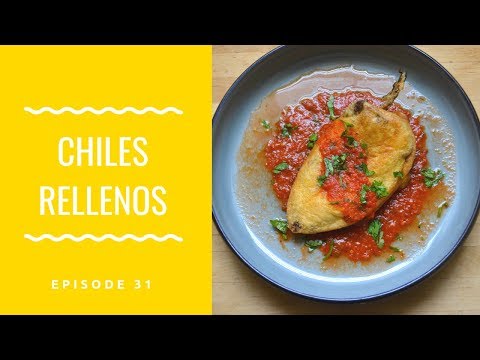 Chiles Rellenos De Queso |  How to make Chiles Rellenos | Mexican Stuffed Peppers
