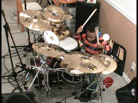 Craig Northey - Giddy Up, Drum Cover, 4 Year Old Drummer,Jonah Rocks