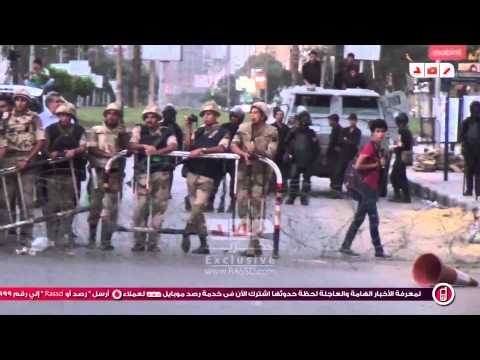 جمعة الحسم | قوات الجيش تقوم بتصوير المتظاهرين بسفنكس