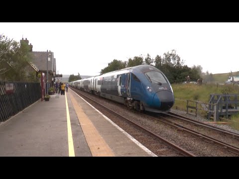 AVANTI, CLASS 805 Makes History at Ribblehead Today 805010-805001 20/08/2025