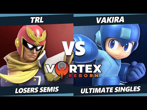 Vortex Legends 13 Losers Semis - TRL (Captain Falcon) Vs. Vakira (Mega Man) SSBU Ultimate Tournament