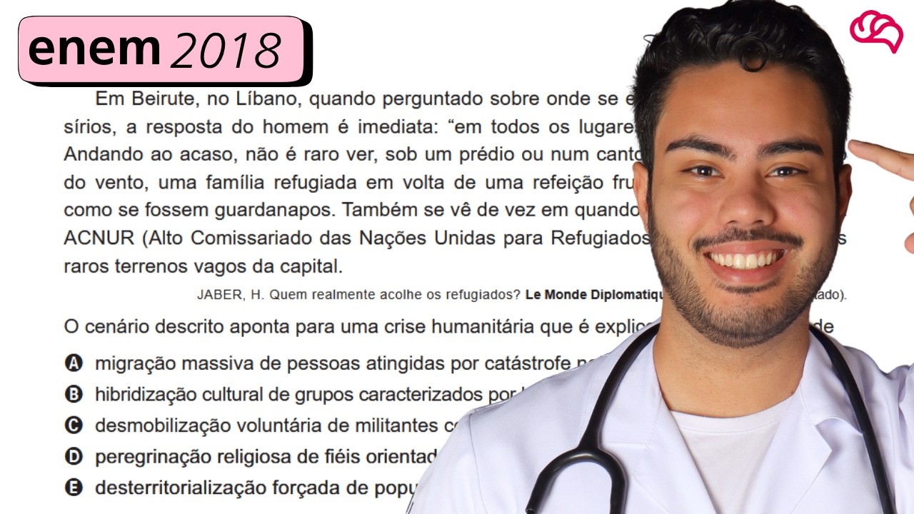 Resolução em Vídeo — Questão 60 ENEM 2018