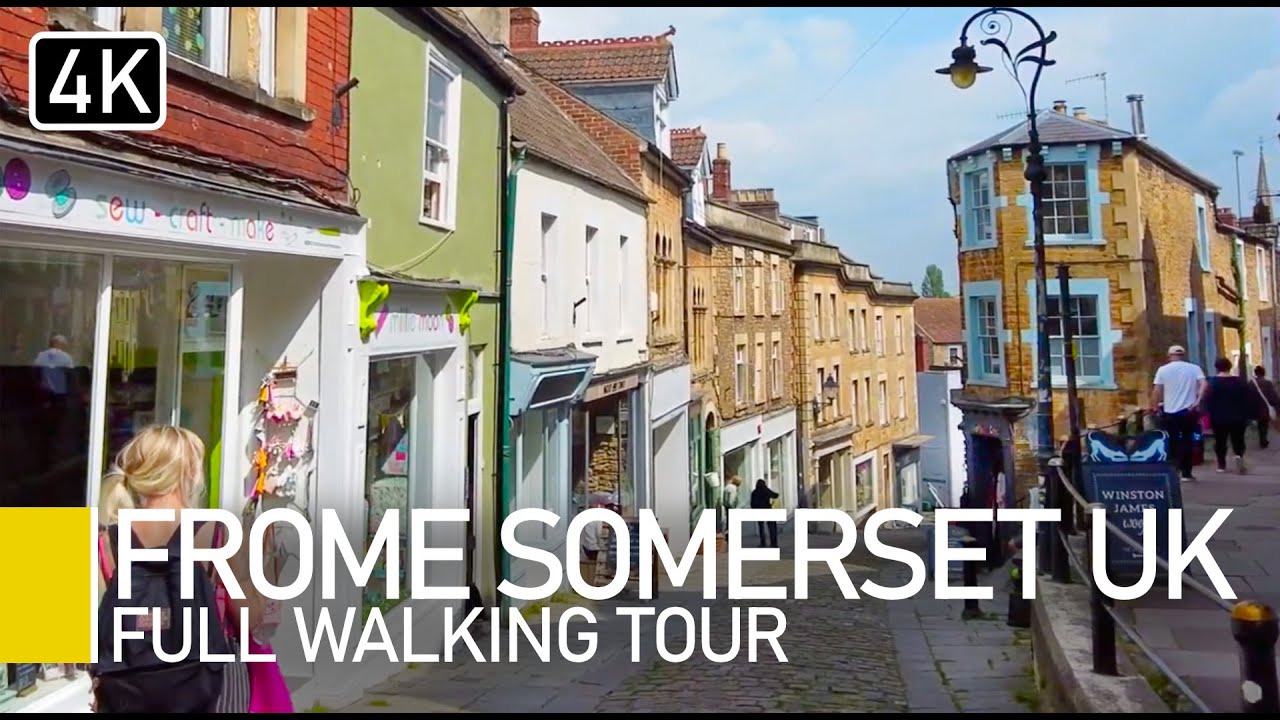 Frome England Walking Tour | Why This Somerset Town is Worth Visiting | 4K