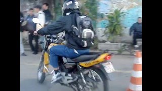 preview picture of video 'Prova prática de moto no Detran de Campo Grande - RJ (SIMULADO)'