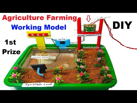 organic farming eco friendly agriculture model inspire award science project diy howtofunda
