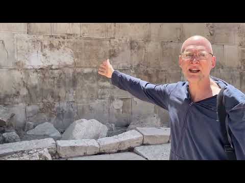 "Not one stone on another" (Mark 13:2)