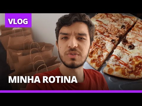Como é um dia da minha rotina? Trabalho, mercado e pizza