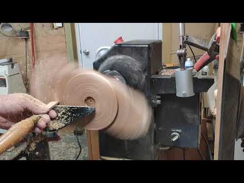 Using a negative rake scraper on wings.