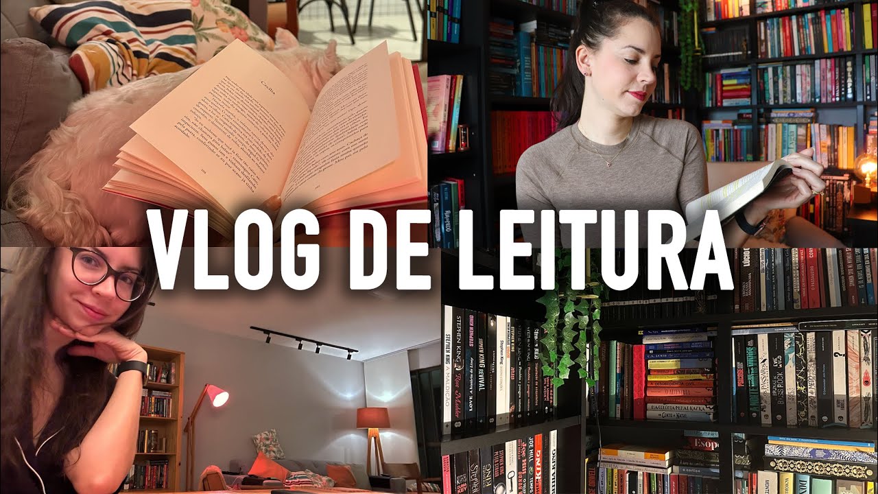 Vlog: livros encalhados, 4 leituras, surpresas e decepções