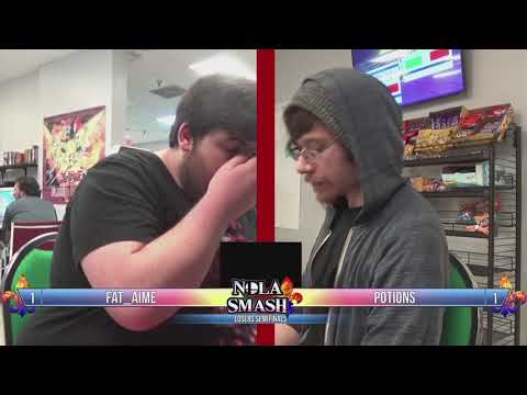 NOLA Arcadian #2 - Losers Semifinals: Fat_Aime vs Potions