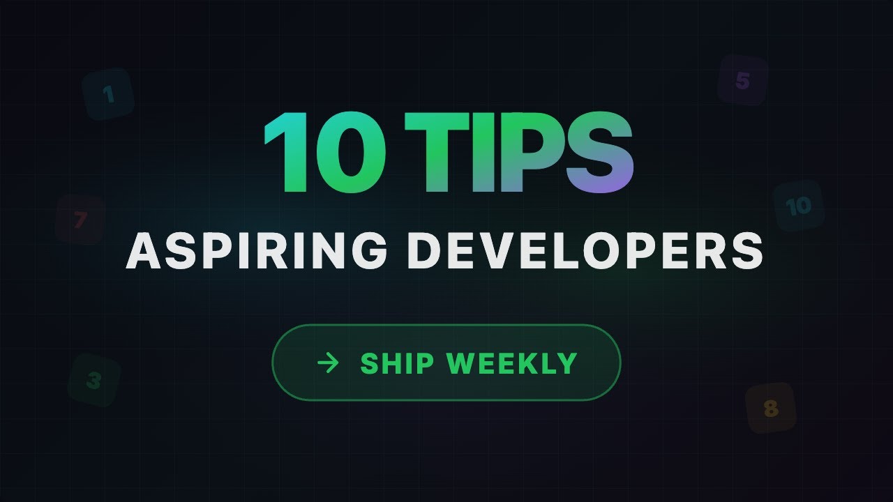 10 Tips for Aspiring Developers in 2026