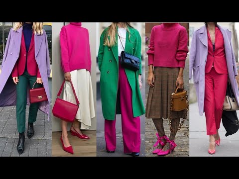 Como combinar el COLOR FUCSIA en tus ATUENDOS con ESTILO y ELEGANCIA