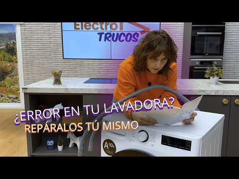 Video - Cómo solucionar errores de tu lavadora