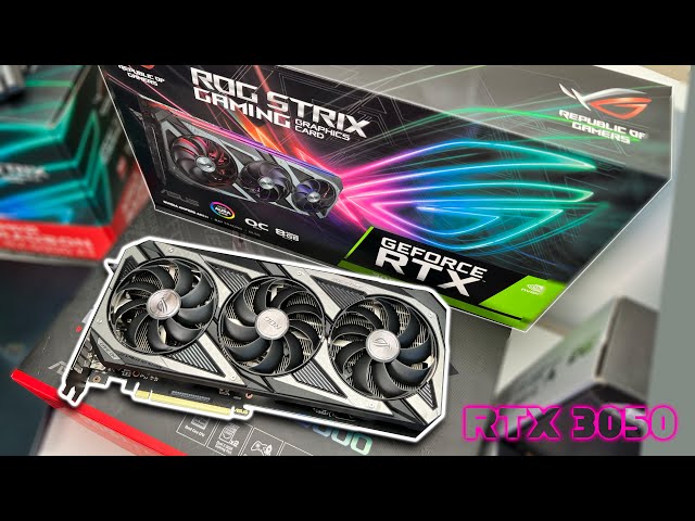 Card màn hình Asus ROG STRIX RTX 3050 OC 8GB GAMING