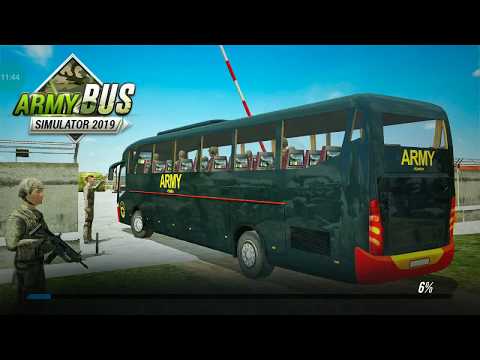 Mountain Off Road Real Army Bus Simulator 2019   Android Gameplay FHD