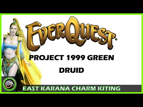 East Karana Charm Kiting - EverQuest - Project 1999 Green Druid - Part 3