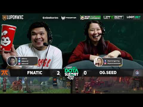 Fnatic vs OG.Seed Game 3 (BO5) | LootBet The Summit 12 Grand Finals
