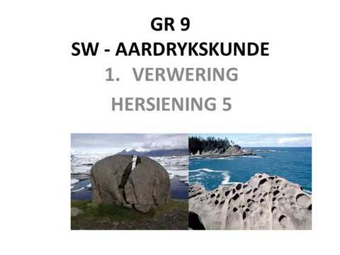 GEOGRAFIE GRAAD 9: 25 Junie 2020 - periode 6 (25096)