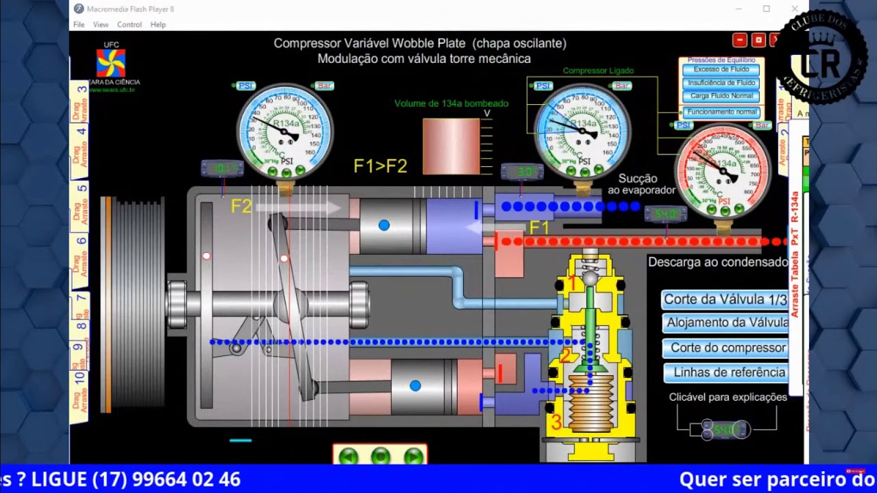 Funcionamento Válvula Torre Compressores CVC por Alexsandro Faride