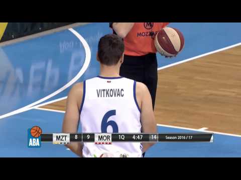 ABA Liga 2016/17, Round 26 match: MZT Skopje Aerodrom - Mornar (13.3.2017)