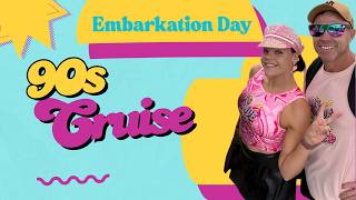 🎉 Embarkation Day on the 90s Cruise! | Boarding P&O Pacific Adventure (Now Carnival Adventure)